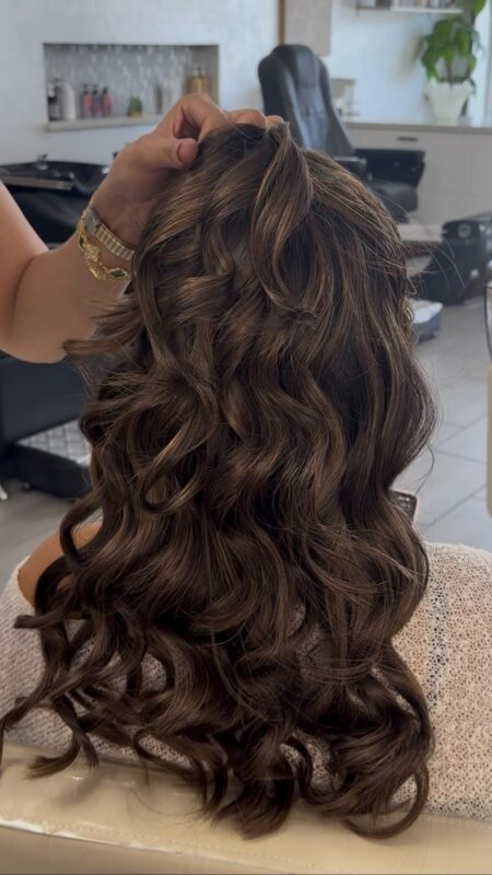 Defined curls at Moroccan Beauty Center Cypress TX