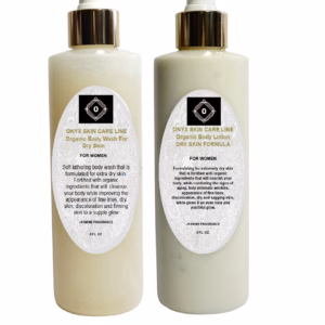 Onyx Dry Skin Body Care Duo wash and lotion