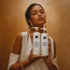 Onyx body wash and lotion lifestyle image